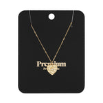 true heart necklace