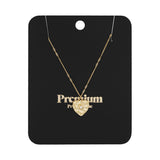 true heart necklace