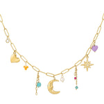 love you to the moon and back necklace