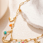 love you to the moon and back necklace