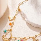 love you to the moon and back necklace