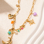 love you to the moon and back necklace