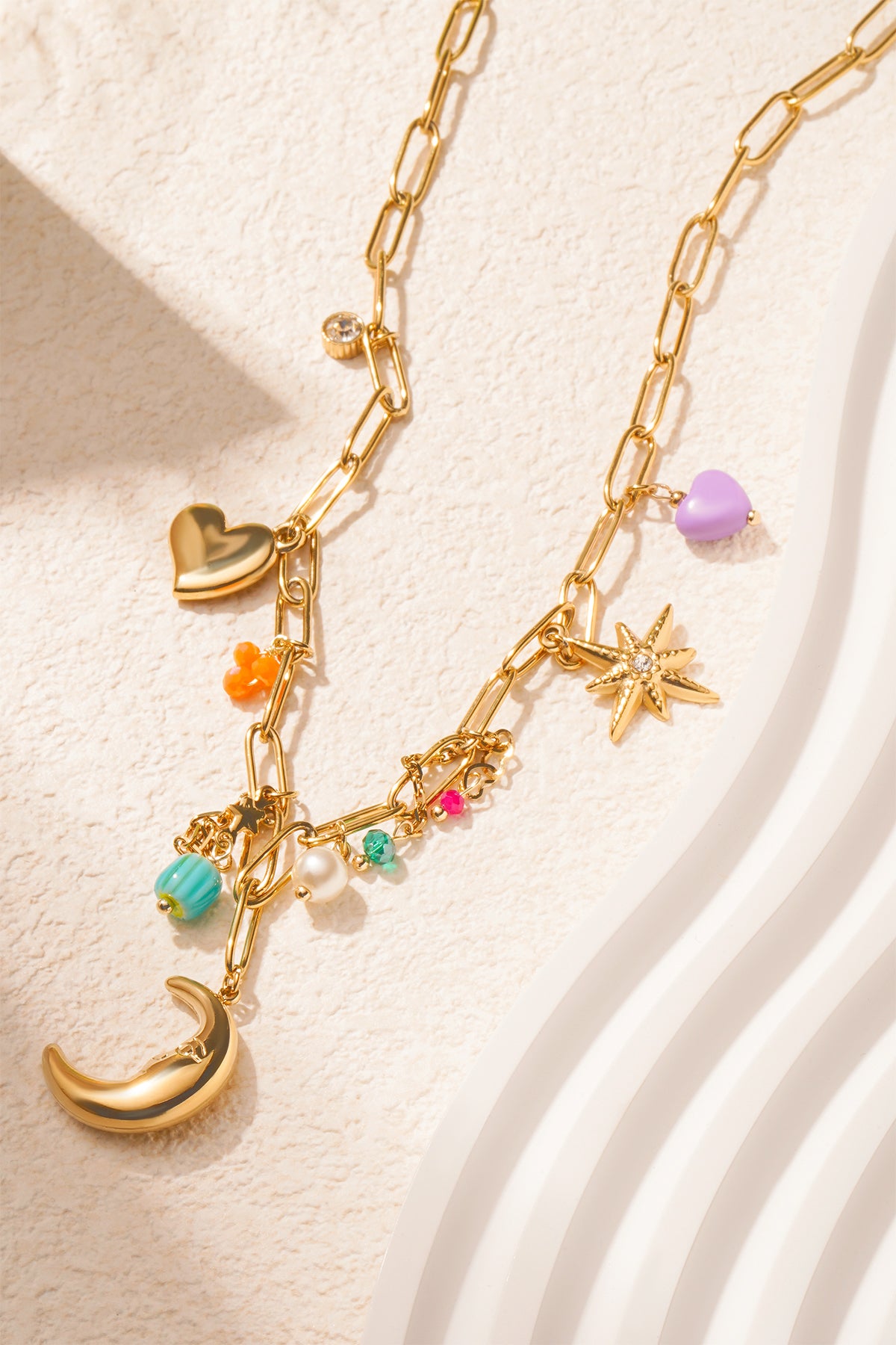 love you to the moon and back necklace