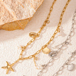 beach day necklace