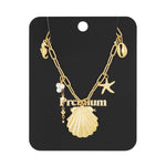 large beachy necklace