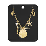 large beachy necklace