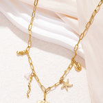 large beachy necklace