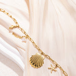 large beachy necklace