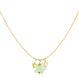 beachside necklace - green &