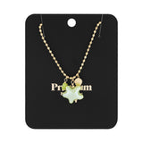beachside necklace - green &