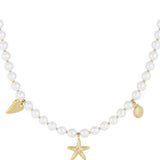 pearl necklace sea day