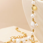 marine organism necklace