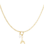 to the moon necklace