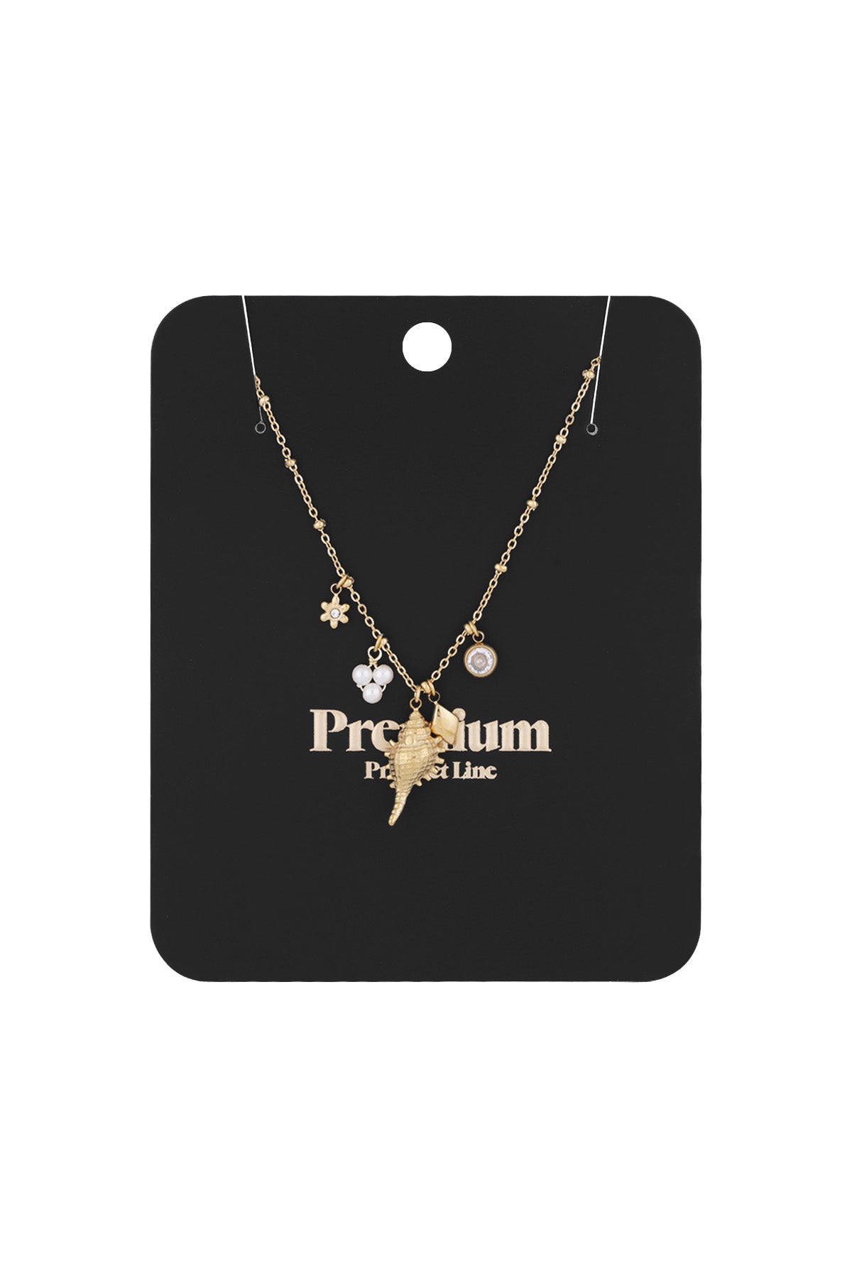 coastal charm necklace