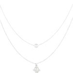 Fish and pearl Necklace