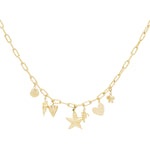 beach babe charm necklace