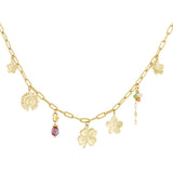 flower necklace