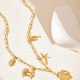 beachy necklace