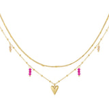 double love necklace