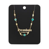 embrace the love necklace - green and