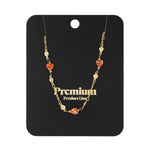 embrace the love necklace - green and