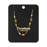 embrace the love necklace - green and
