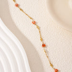 embrace the love necklace - green and