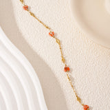 embrace the love necklace - green and