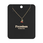 necklace cherry love