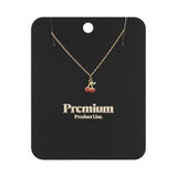 necklace cherry love