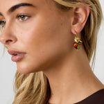Stainless Steel Drop Earrings Heart Casual Daily Simple Series Women's jewelry