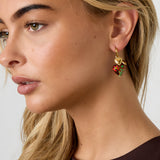 Stainless Steel Drop Earrings Heart Casual Daily Simple Series Women's jewelry