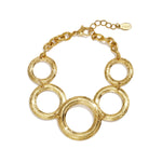Stainless Steel Chain Bracelets Circle Daily Simple Series Women's jewelry