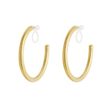 Classic hoop Clip Earrings