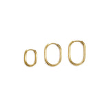 Stainless Steel Earring Sets Geometric Shape Simple Daily Simple Series Women's jewelry