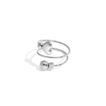 Stainless Steel Minimalist Rings Heart Casual Daily Simple Series Women's jewelry