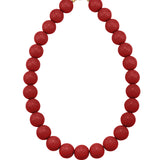 Necklace with large beads