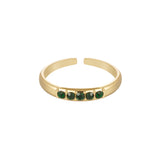 Ring with stones - Stainless Steel