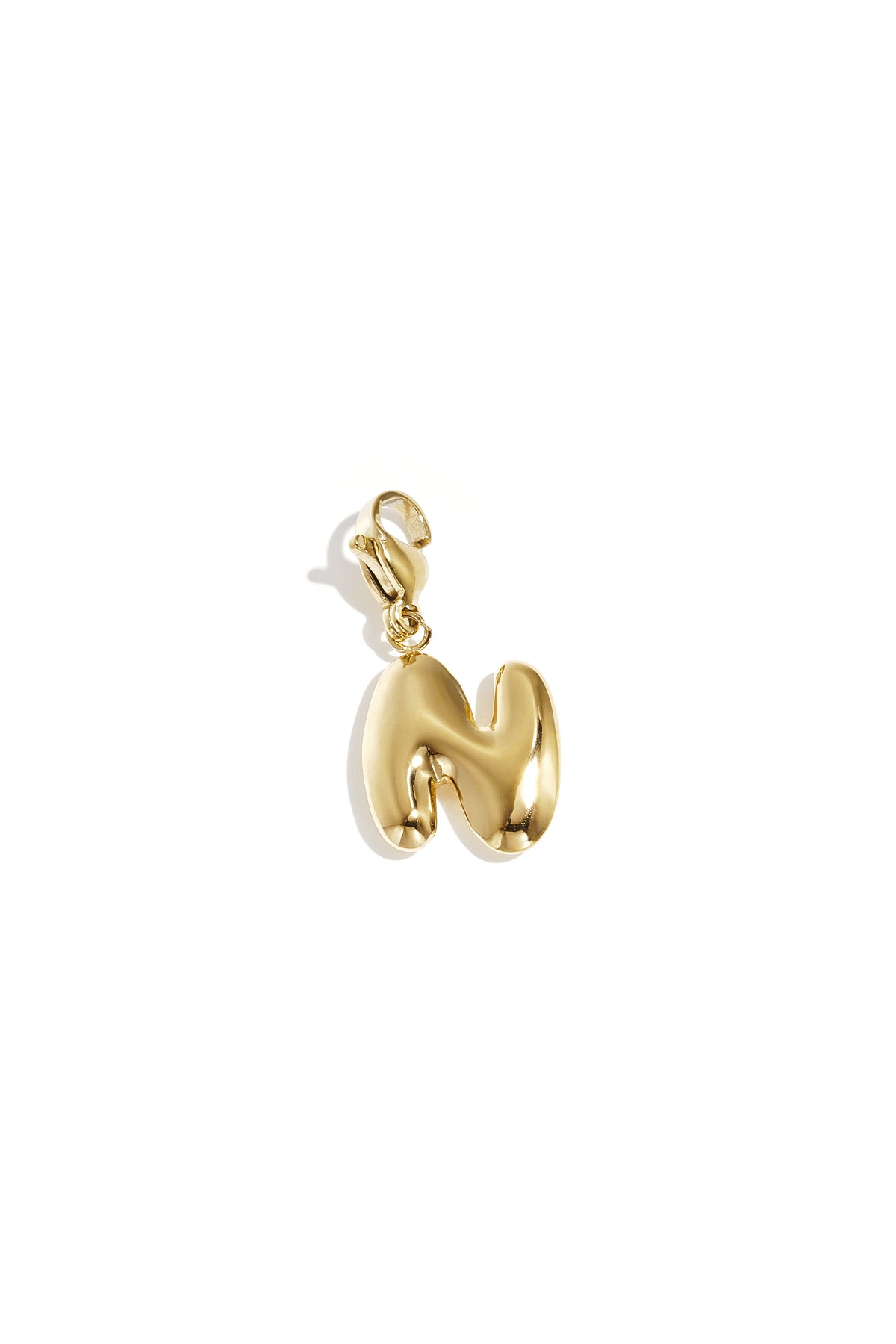 DIY initial letter jewelry charm