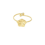 ring with cute flower