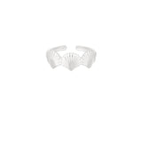 Ring sea shell lover - Silver Color color