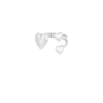 heart trio ring
