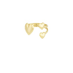 heart trio ring