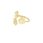 floral trio ring