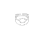 layered knot ring