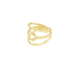 layered knot ring