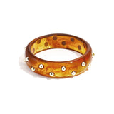 Bracelets with dotted detail