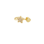 Nose & ear cuff star