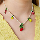 plant necklace