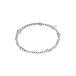 Bracelet Beady Gold Color Stainless Steel